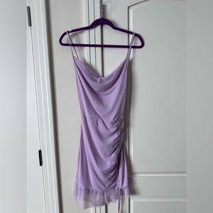 Purple Mini Dress